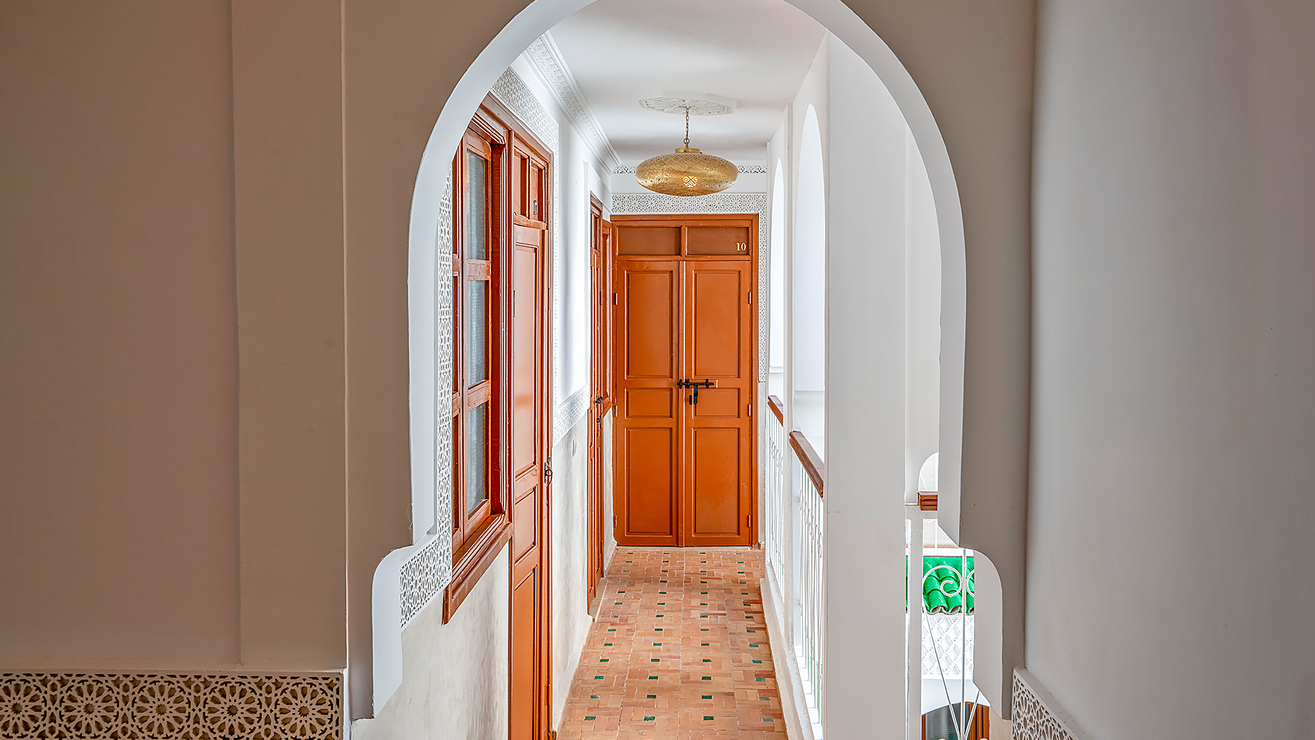 Corridors du Riad Ilyan ✅ 